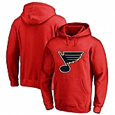Men's Customized St. Louis Blues Red All Stitched Pullover Hoodie,baseball caps,new era cap wholesale,wholesale hats